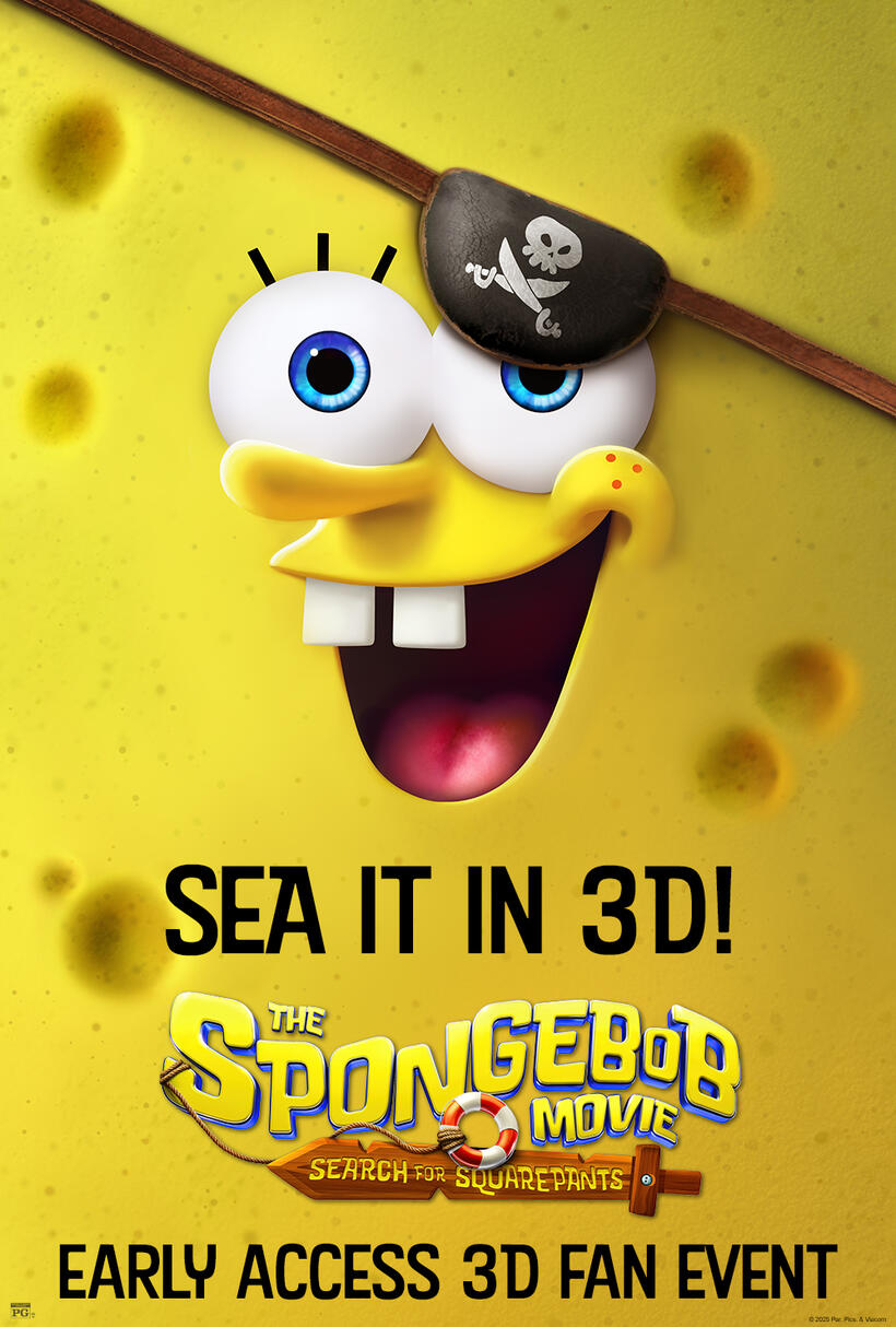 The SpongeBob Movie: Search for SquarePants poster art