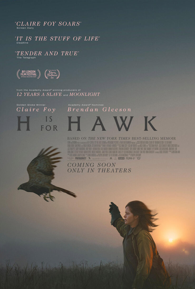 H is for Hawk poster art