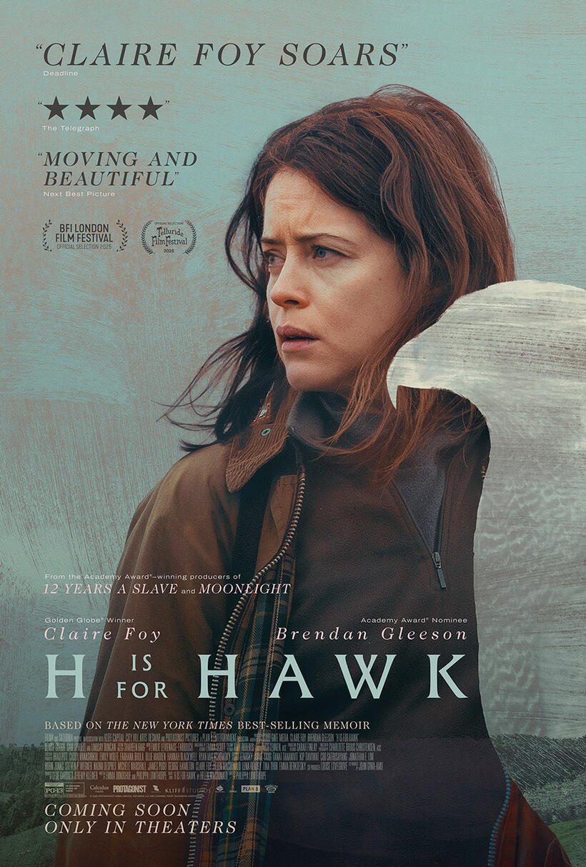 H is for Hawk poster art