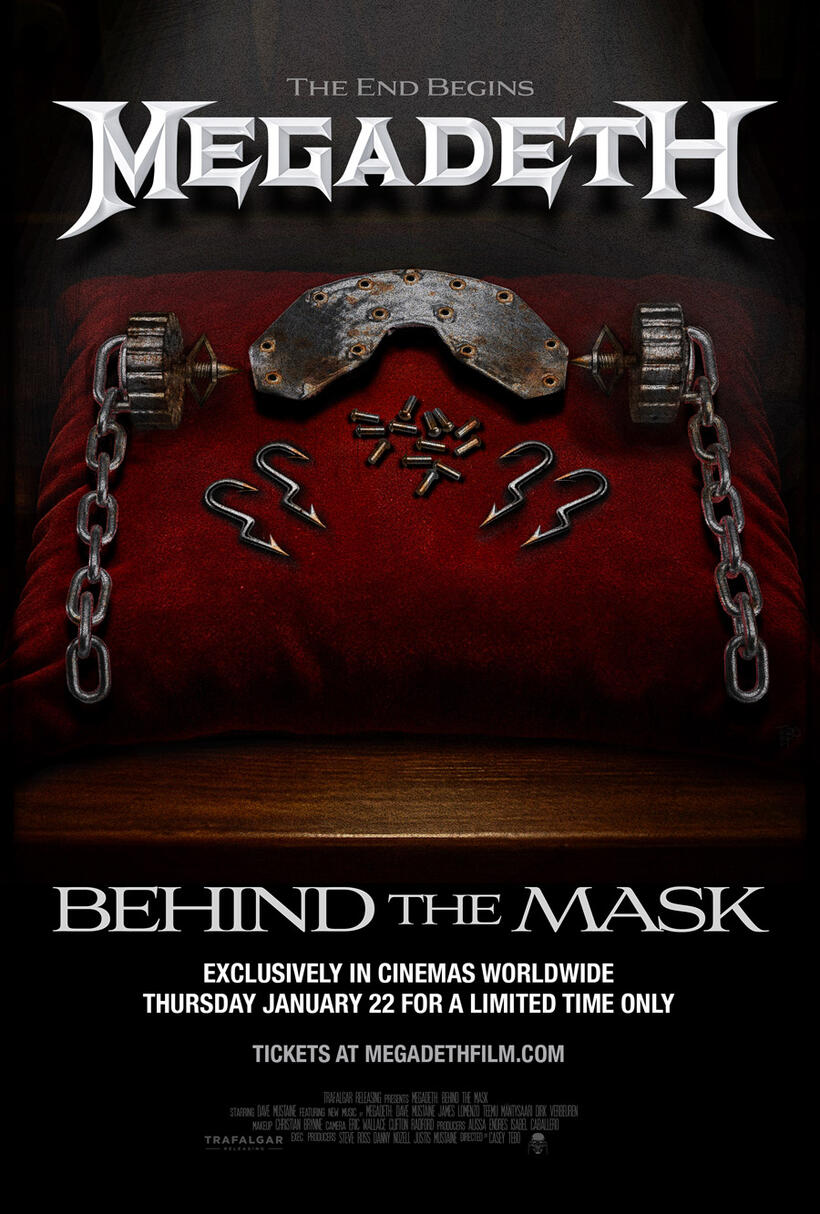 Megadeth: Behind The Mask poster art