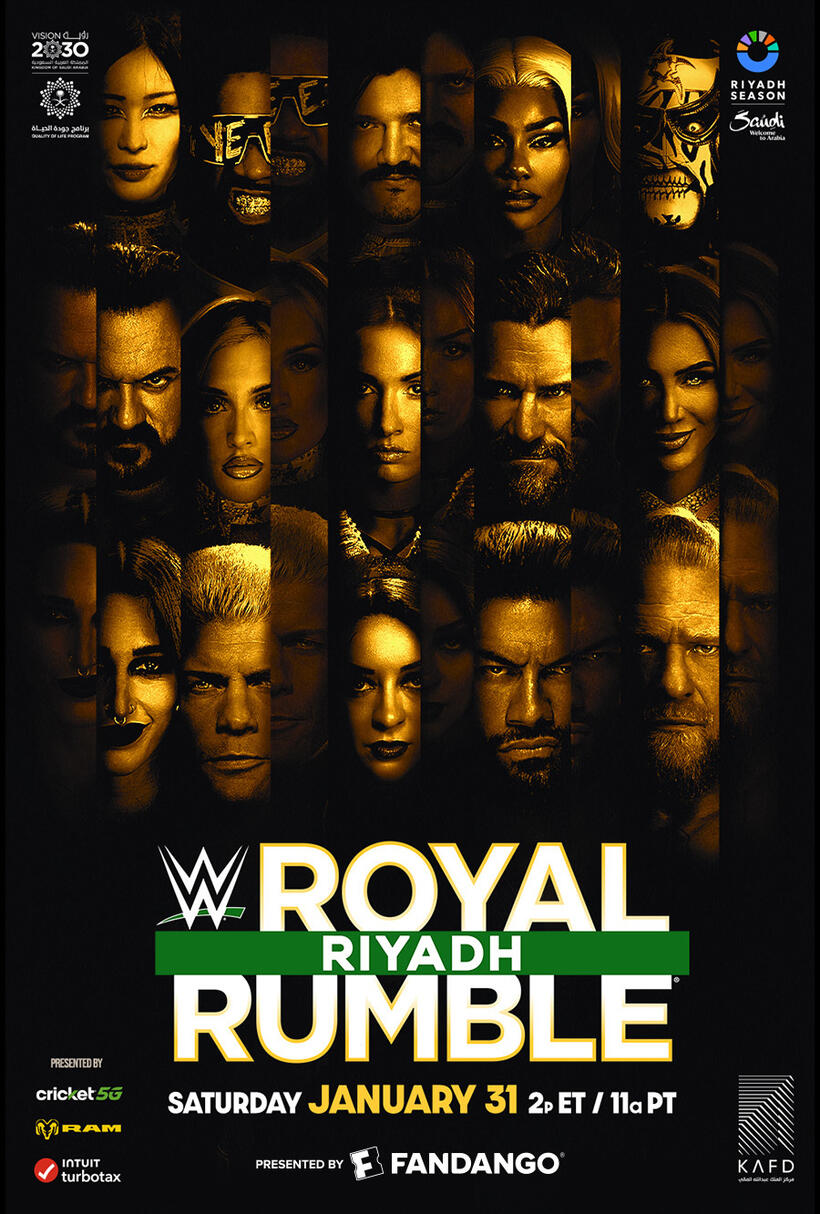 WWE Royal Rumble 2026 poster art