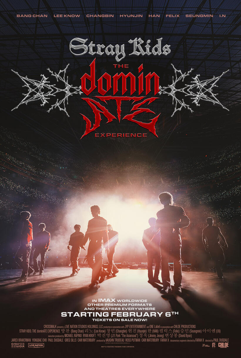Stray Kids : The dominATE Experience poster art
