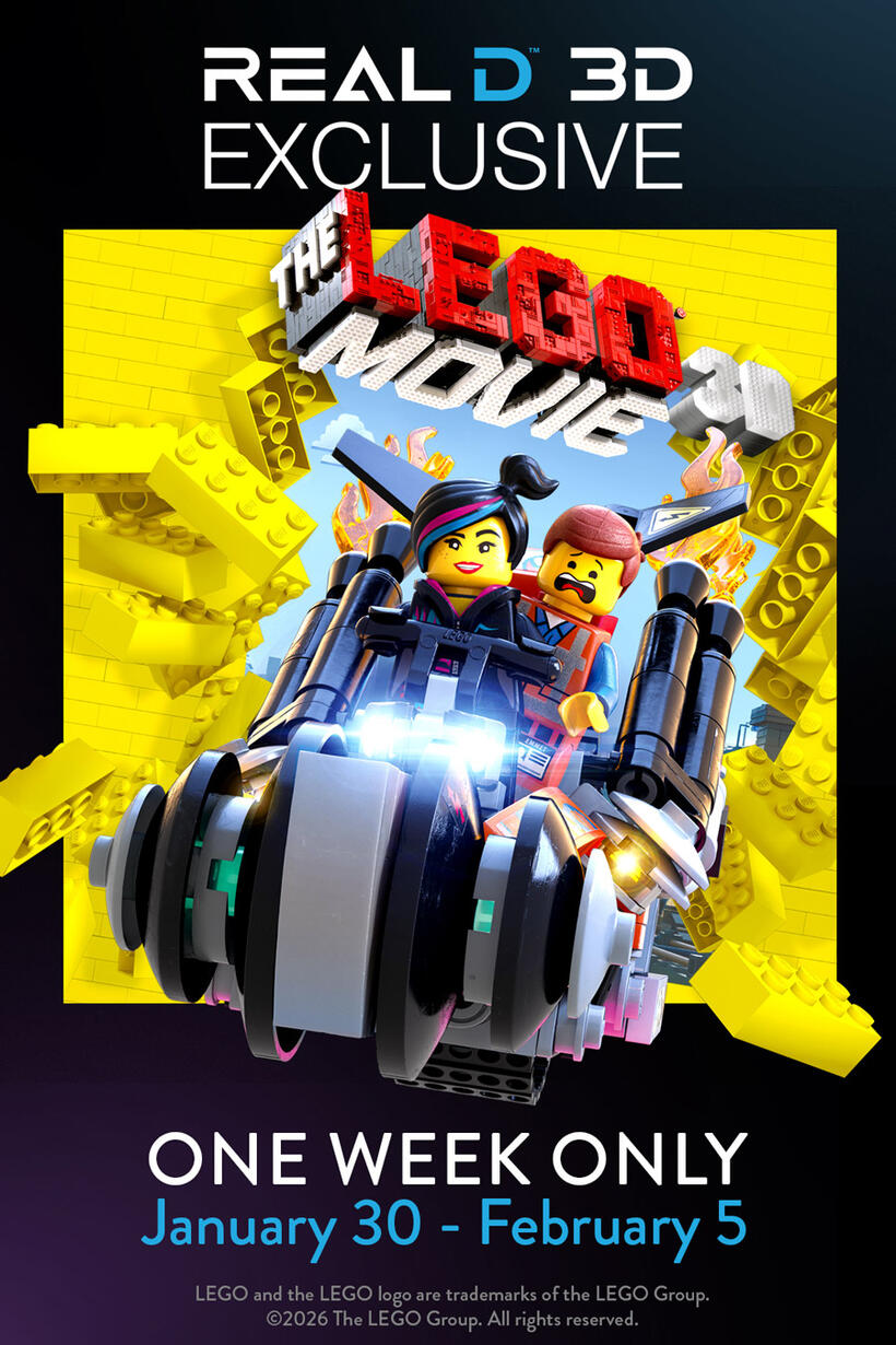 The LEGO Movie poster art
