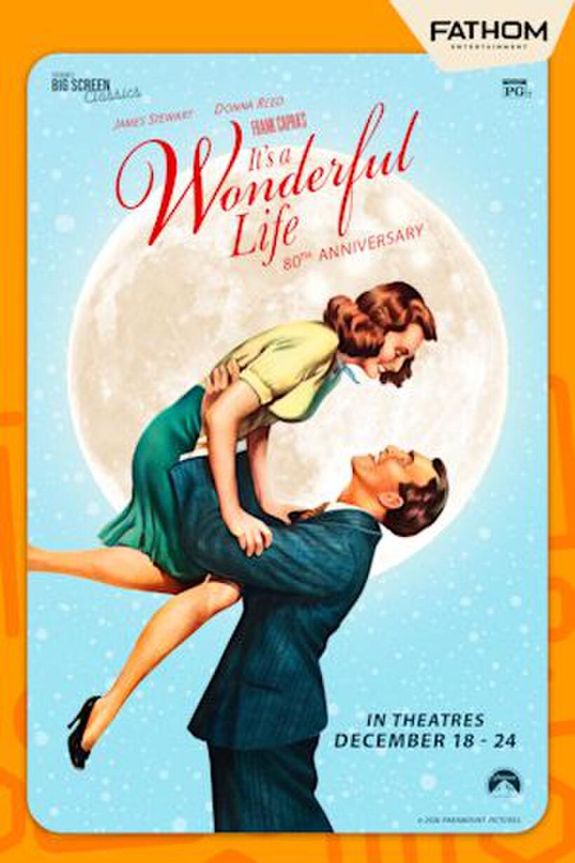 It's A Wonderful Life 80th Anniversary poster art