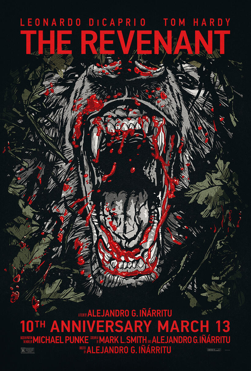The Revenant 10th Anniversary Re-Release poster art