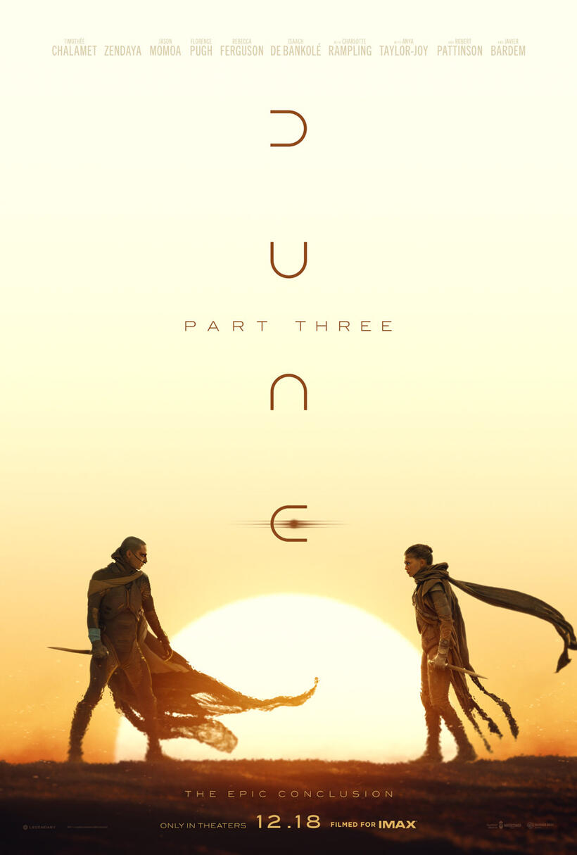 Dune: Part Three poster art