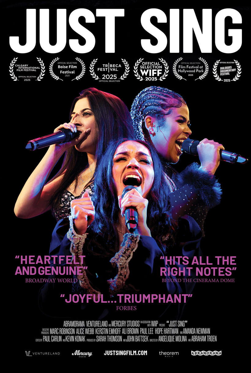 Just Sing poster art