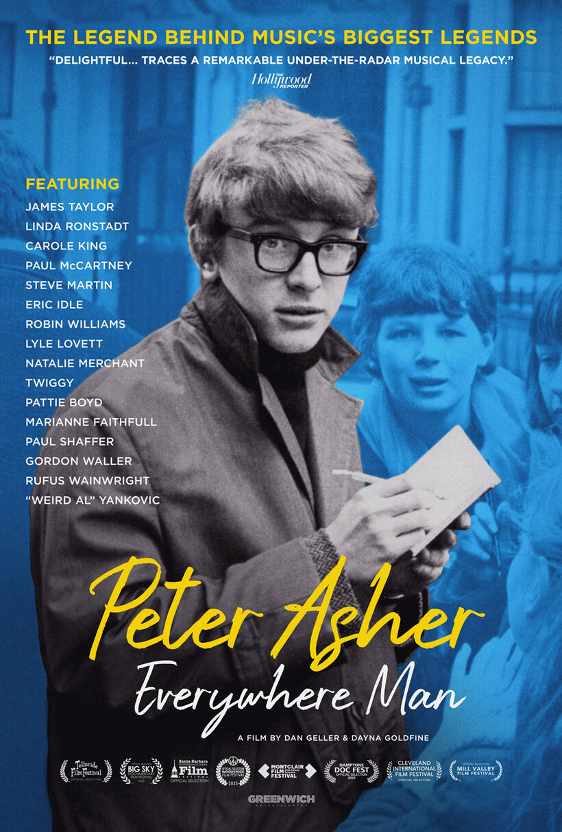 Peter Asher: Everywhere Man poster art