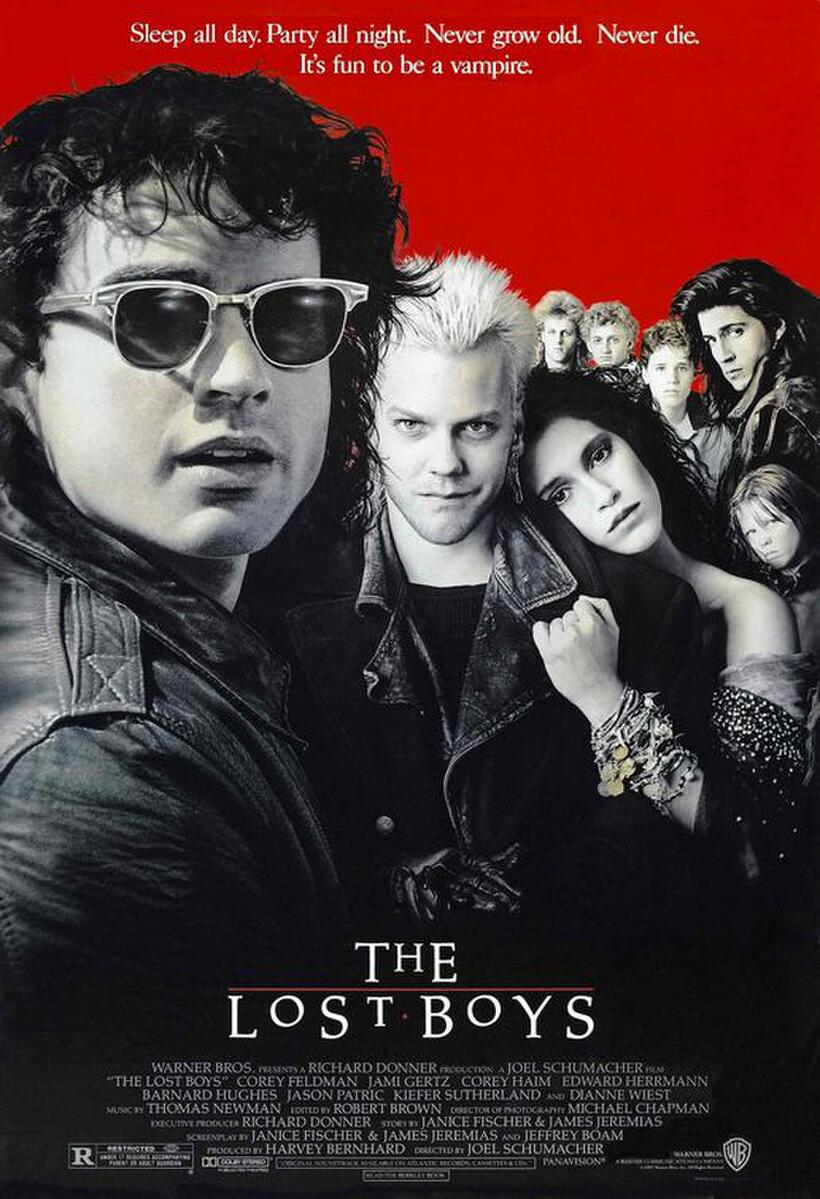 Poster art for "The Lost Boys."