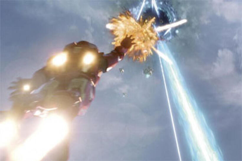 A scene from "The Avengers."