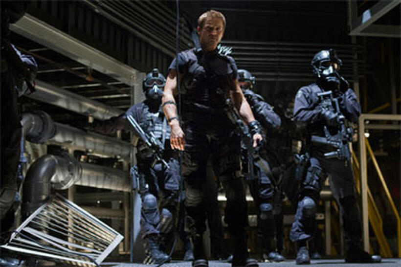 Jeremy Renner as Hawkeye in "The Avengers."
