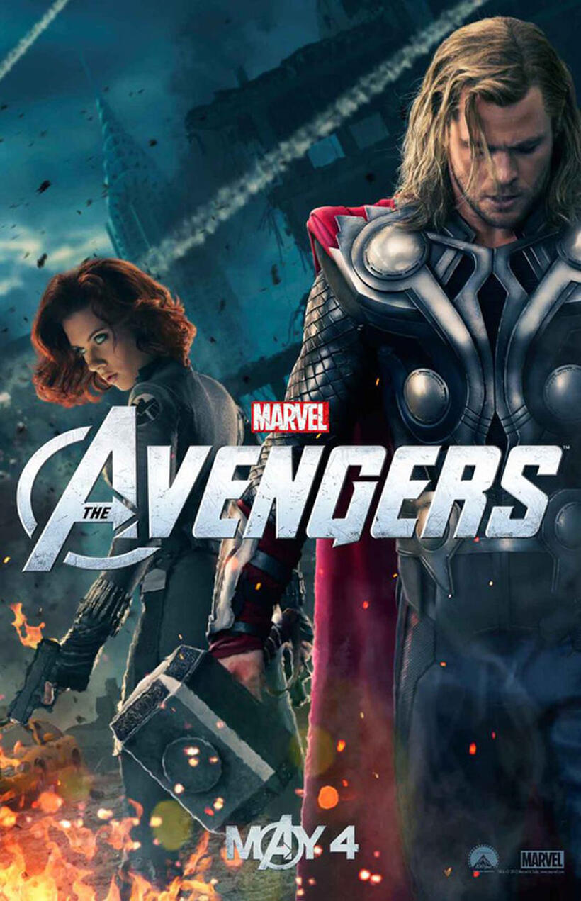 Poster art for "Marvel's The Avengers."