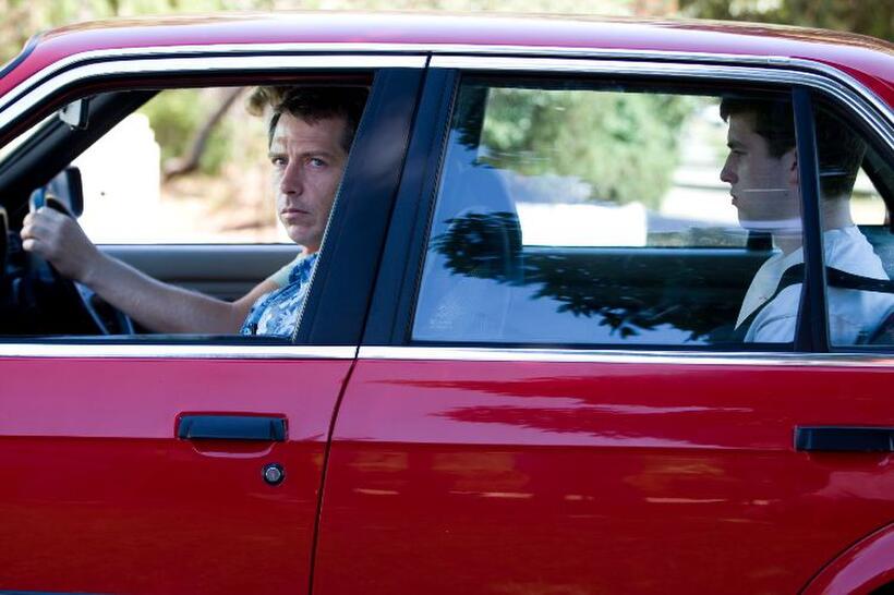 Ben Mendelsohn as Andrew "Pope" Cody and James Frecheville as Joshua "J" Cody in "Animal Kingdom."