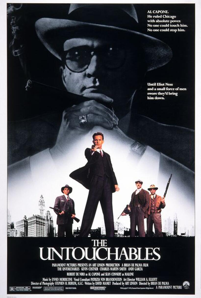 Poster art for "The Untouchables."