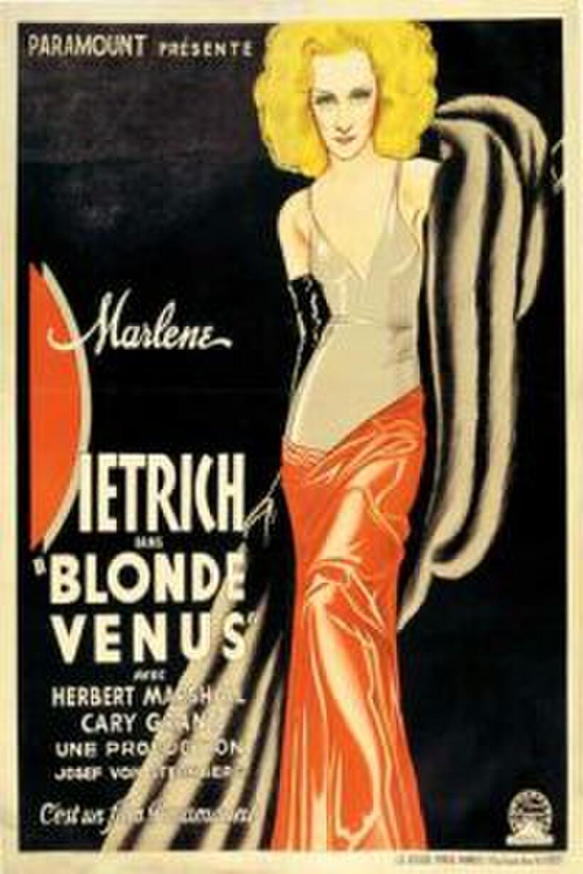Poster art for "Blonde Venus."