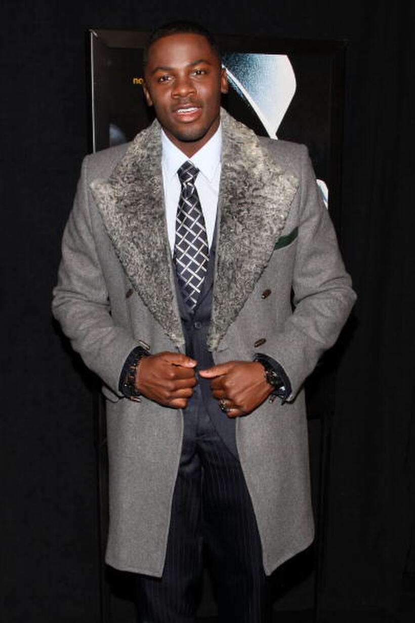 Derek Luke at the New York premiere of "Notorious."