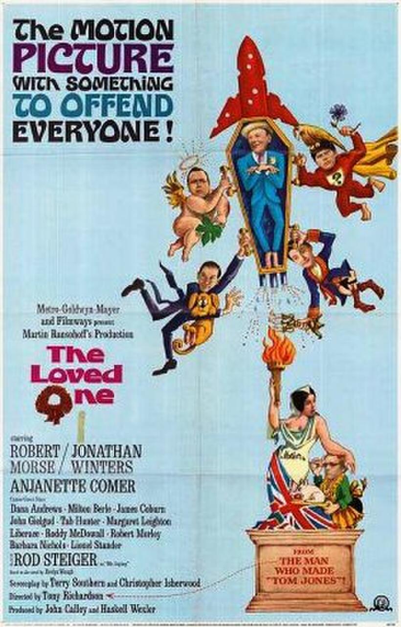 Poster art for "The Loved One."