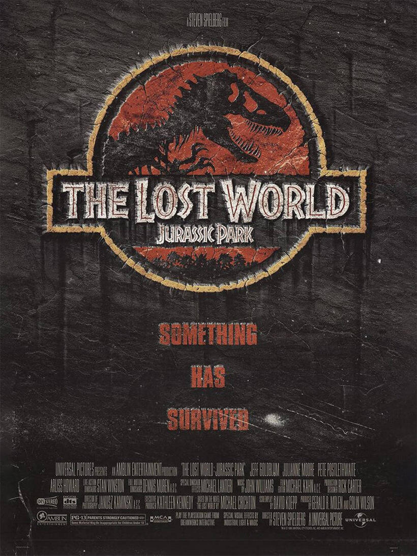 The Lost World: Jurassic Park poster art