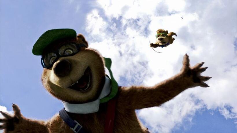 Dan Aykroyd voices Yogi Bear and Justin Timberlake voices Boo Boo in "Yogi Bear."