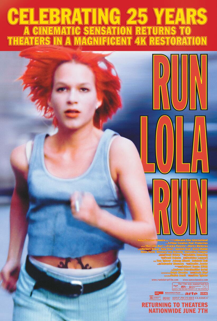 Run Lola Run 4K restoration poster art