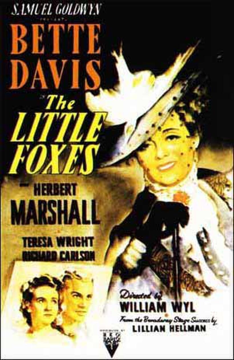 Poster art for "The Little Foxes."