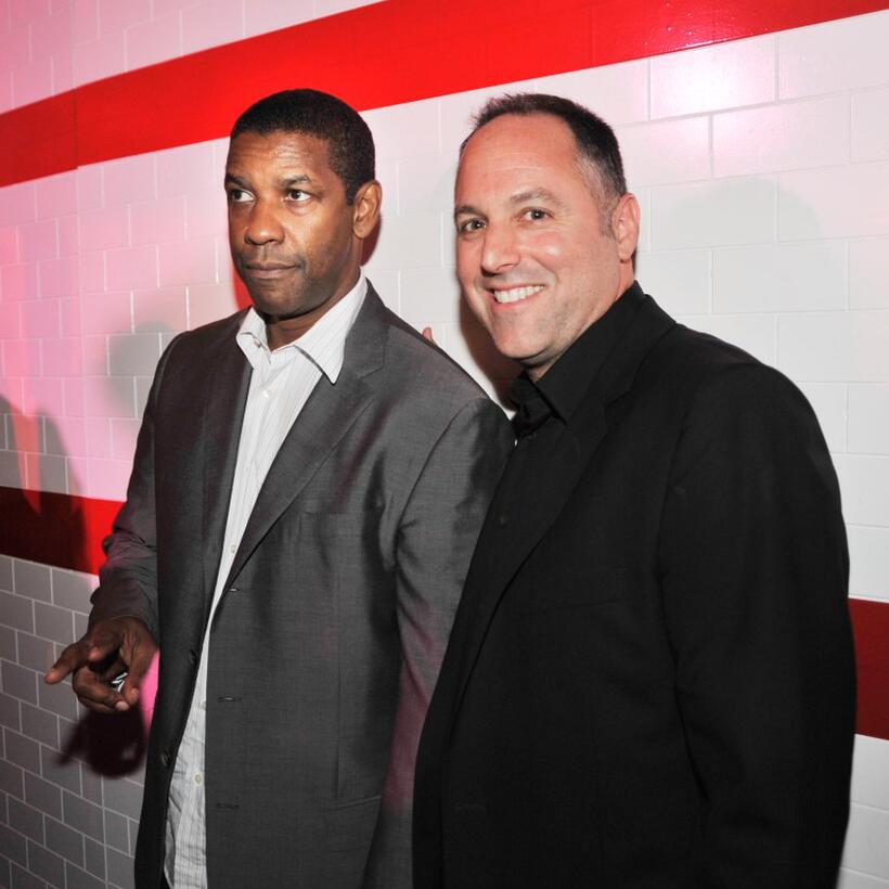 Denzel Washington and Producer Todd Black at the after party of the California premiere of "The Taking of Pelham 1 2 3."
