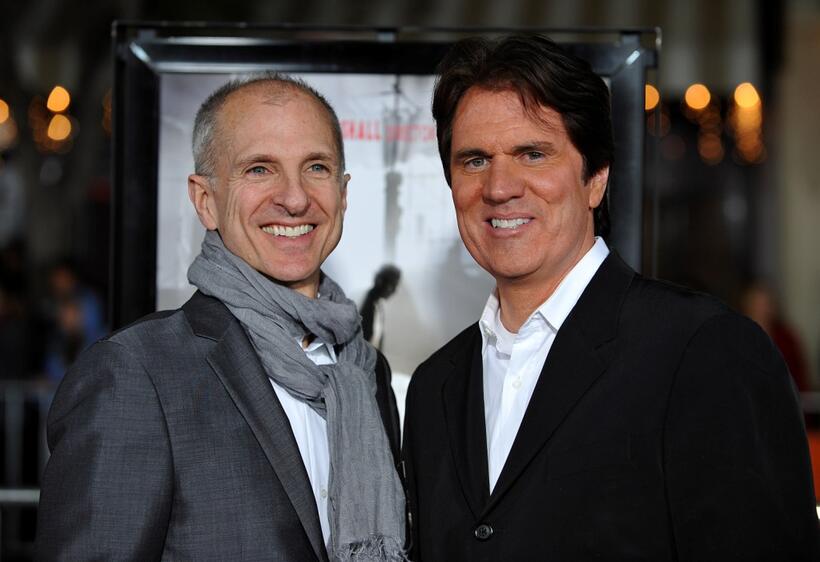 John DeLuca and Rob Marshall at the California premiere of "Nine."