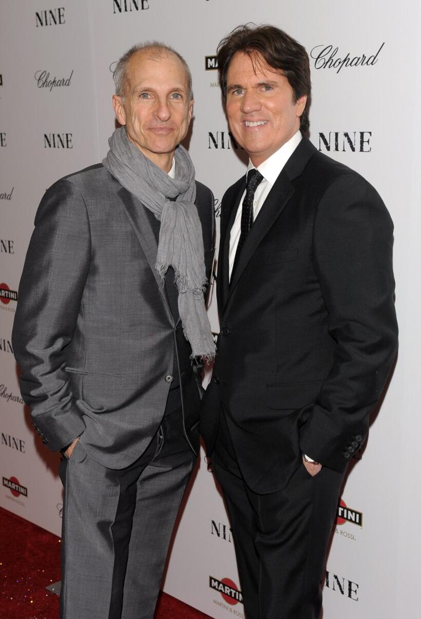 Producer John DeLuca and director Rob Marshall at the New York premiere of "Nine."