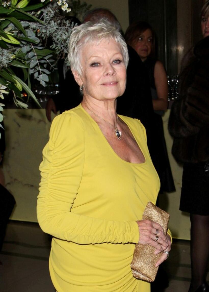 Judi Dench at the after party of the world premiere of "Nine."