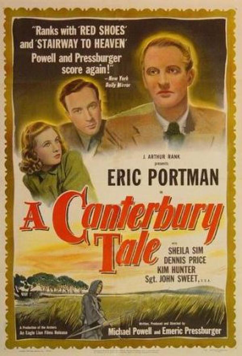 Poster art for "A Canterbury Tale."