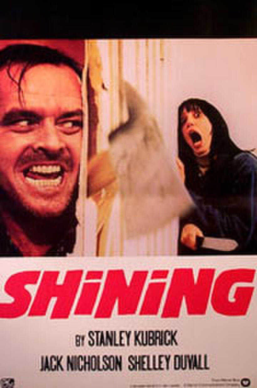 Poster art for "The Shining."