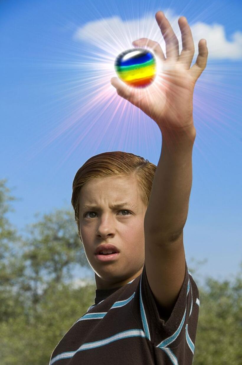 Jimmy Bennett as Toe Thompson in "Shorts."