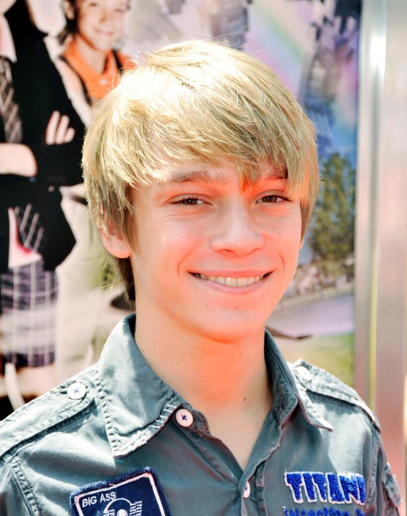 Devon Gearhart at the California premiere of "Shorts."