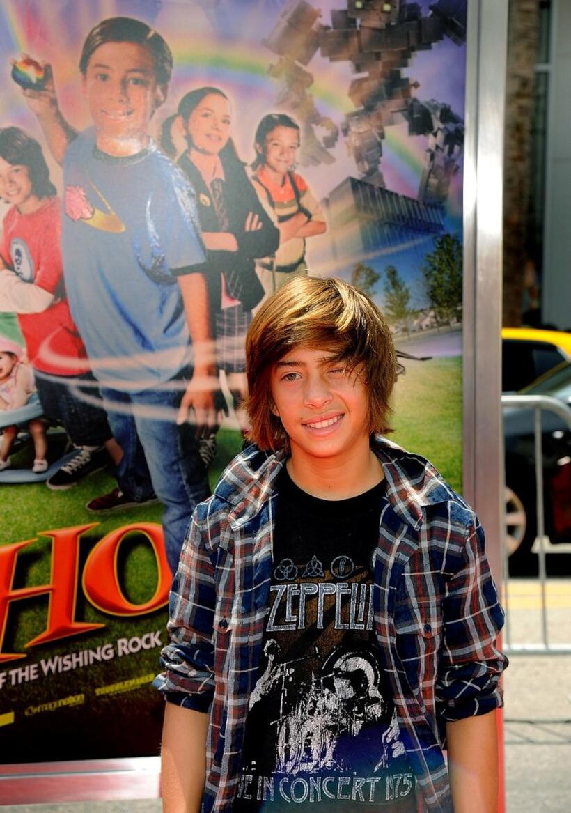 Jimmy Bennett at the California premiere of "Shorts."