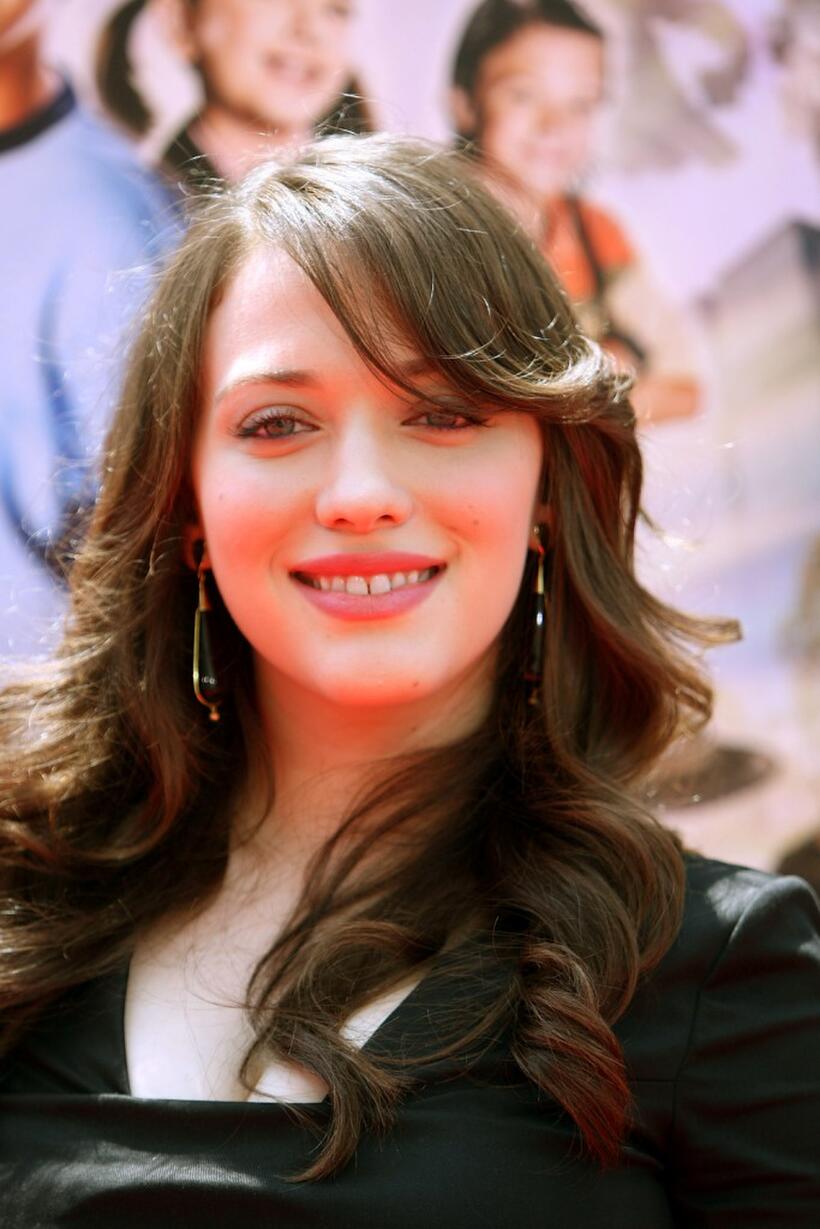 Kat Dennings at the California premiere of "Shorts."