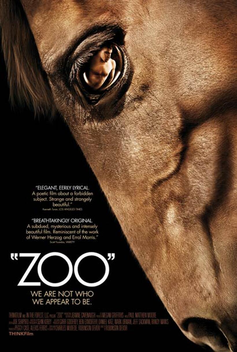 Poster art for "Zoo."