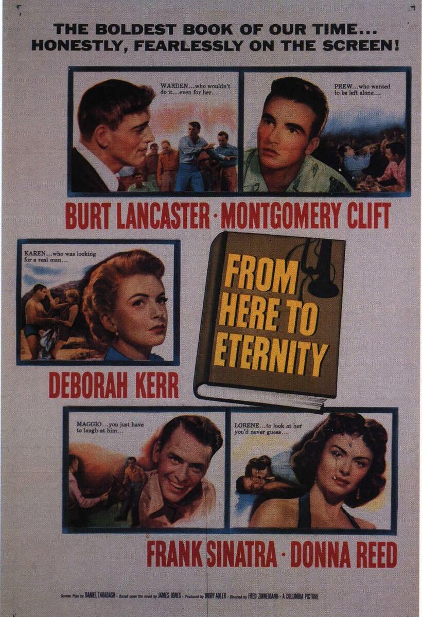 Poster art for "From Here to Eternity."