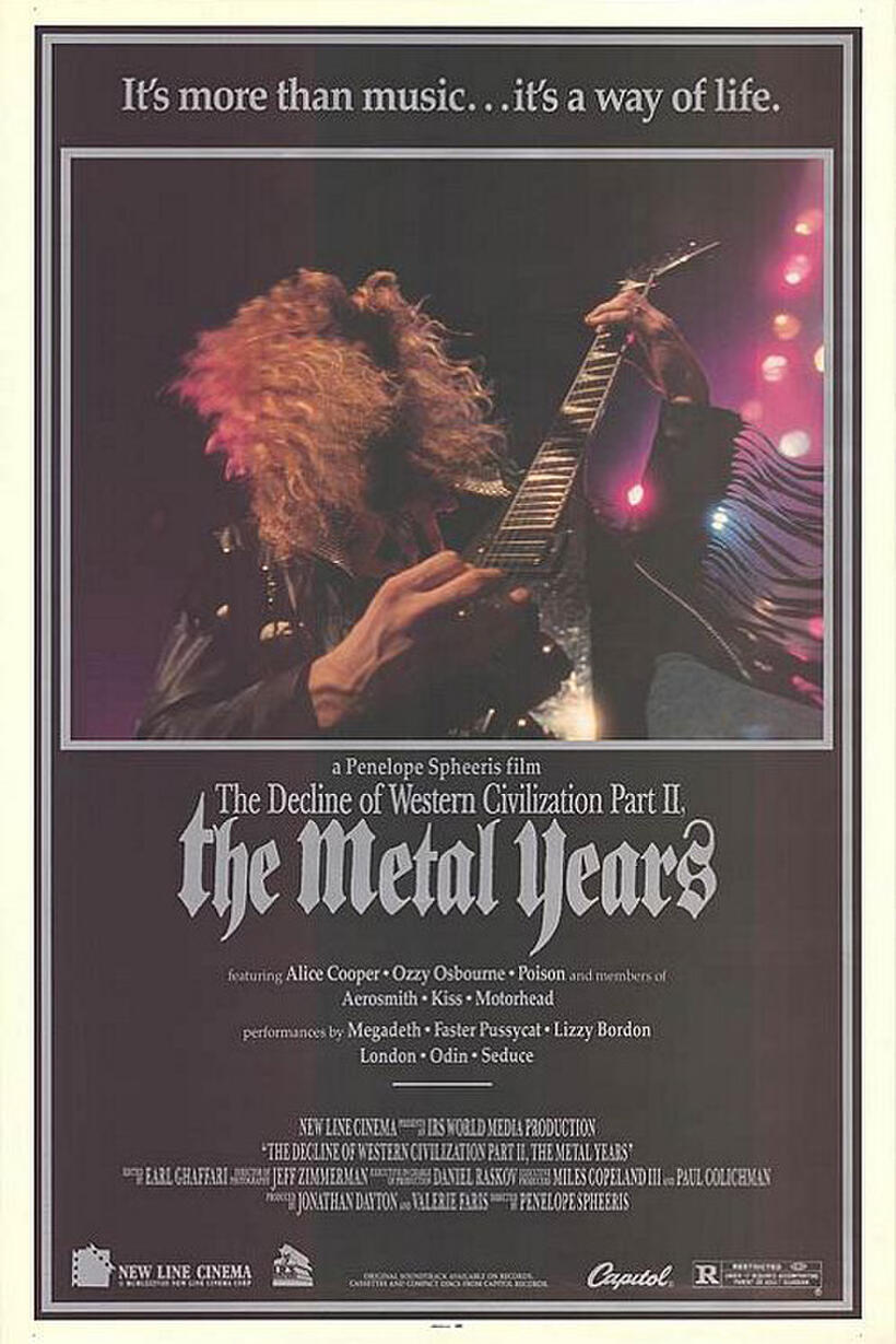 The Decline of Western Civilization Part II: The Metal Years poster