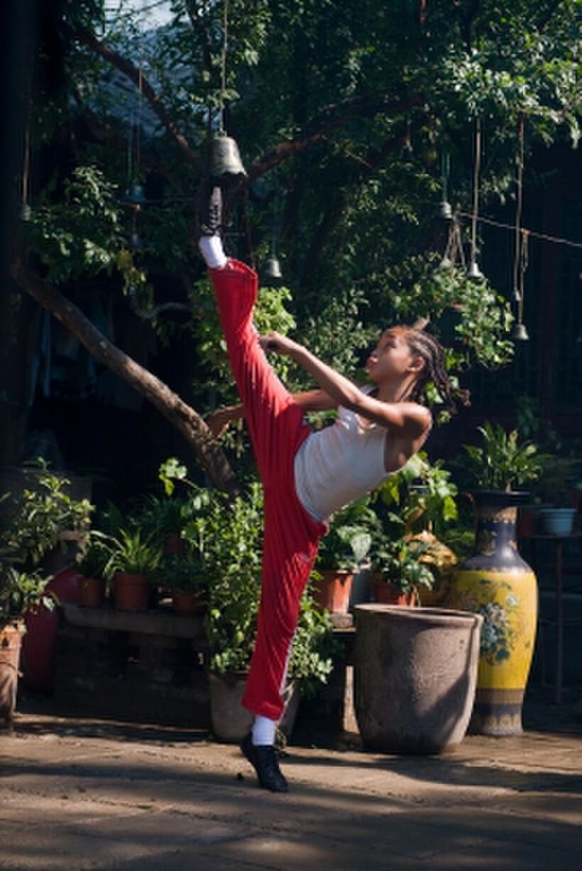 Jaden Smith as Dre Parker in "The Karate Kid (2010)."