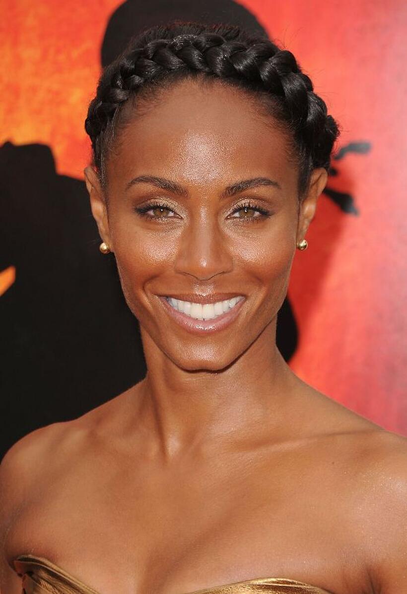 Jada Pinkett Smith at the California premiere of "The Karate Kid (2010)."