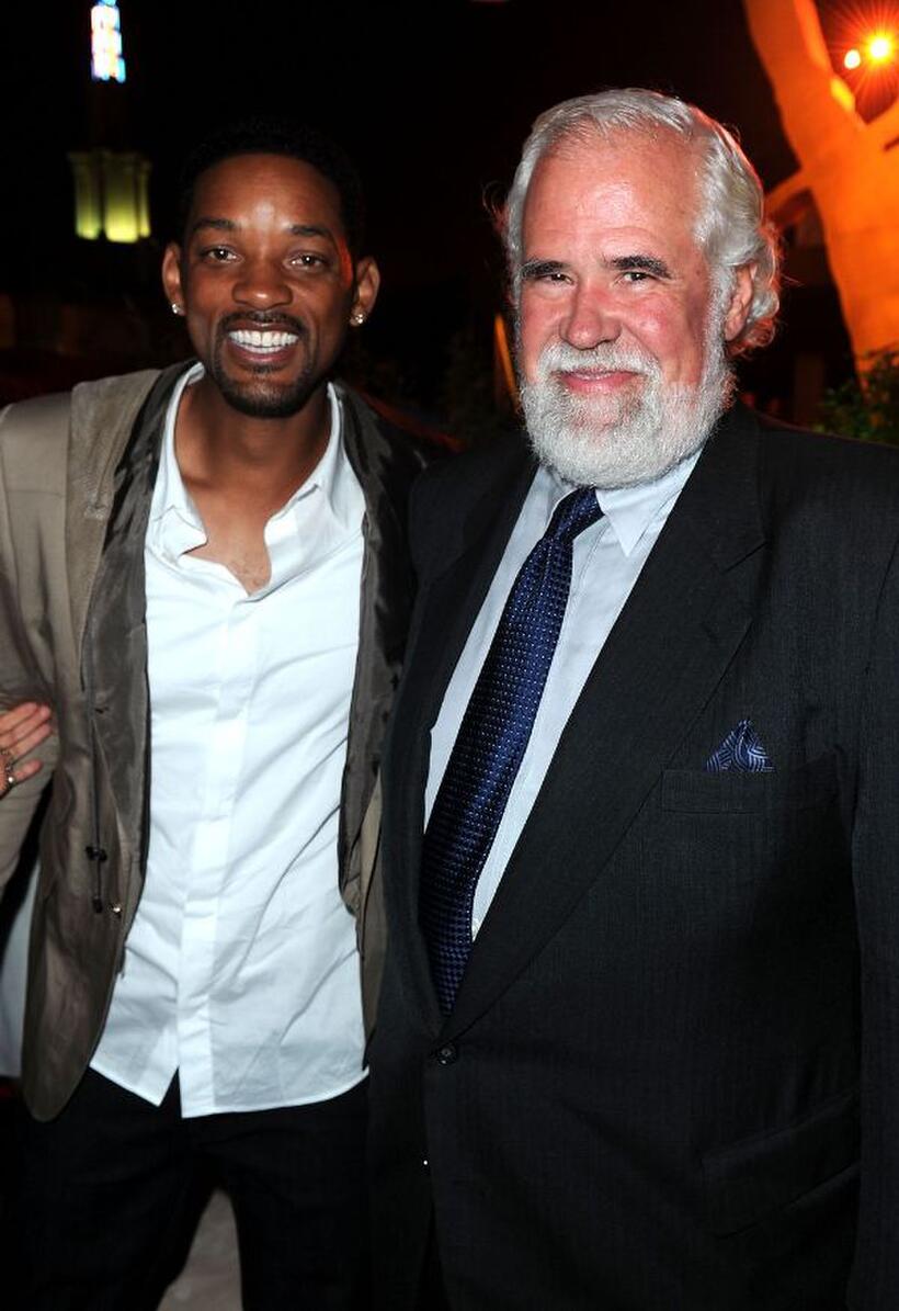 Will Smith and Jeff Blake at the after party of the California premiere of "The Karate Kid (2010)."
