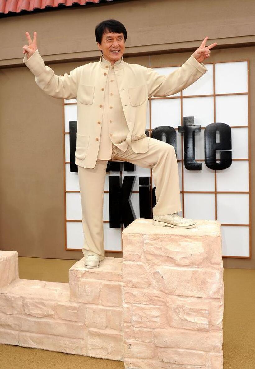 Jackie Chan at the after party of the California premiere of "The Karate Kid (2010)."