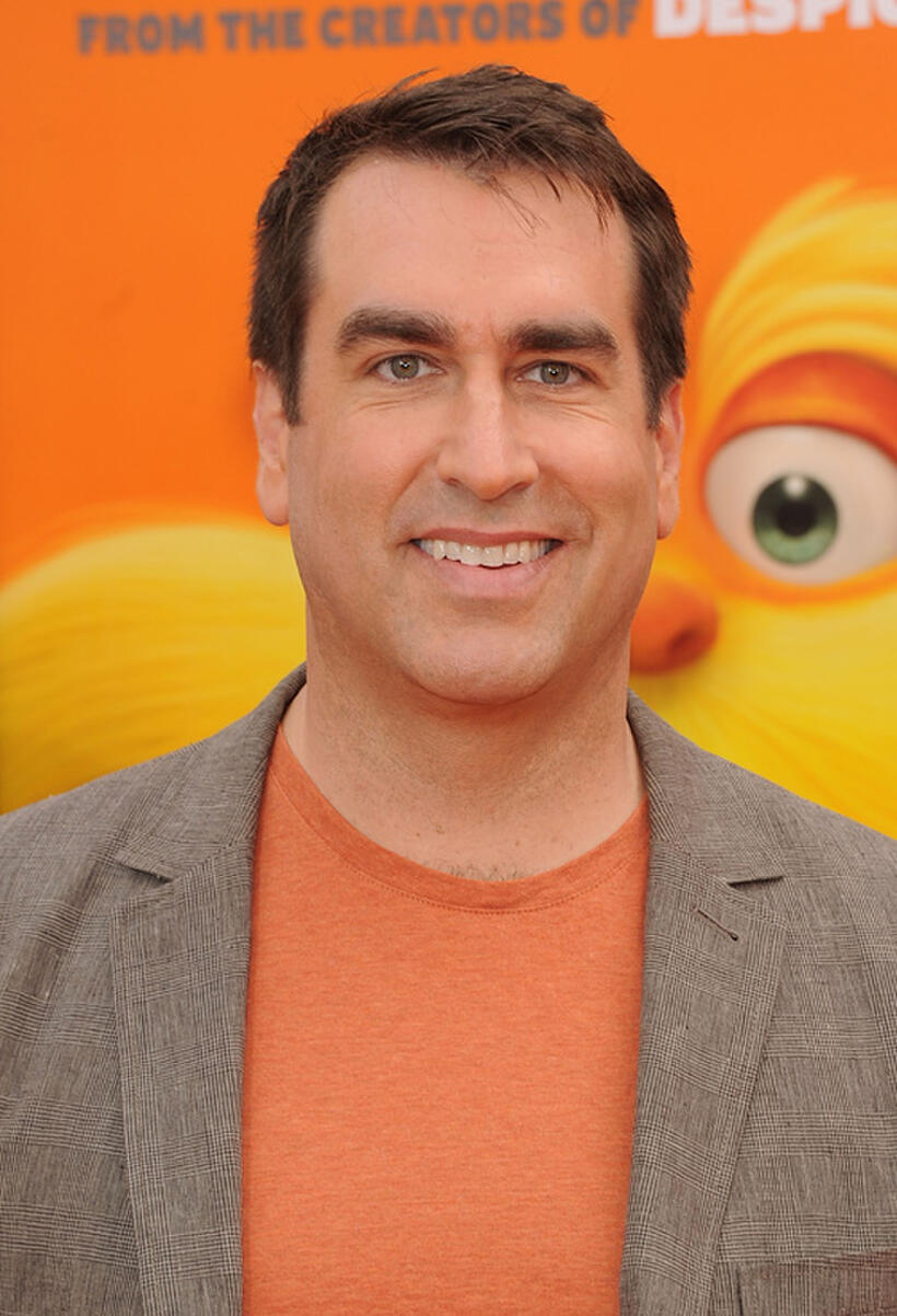 Rob Riggle at California premiere of "Dr. Seuss' The Lorax."