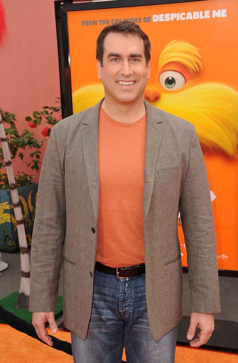Rob Riggle at California premiere of "Dr. Seuss' The Lorax."