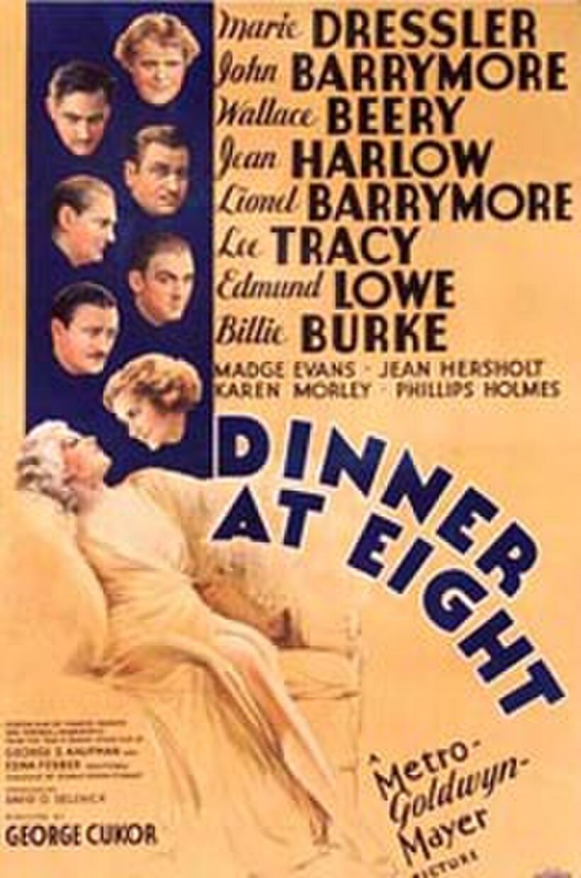 Poster art for "Dinner at Eight."