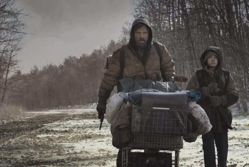 Viggo Mortensen and Kodi Smit-McPhee in "The Road."