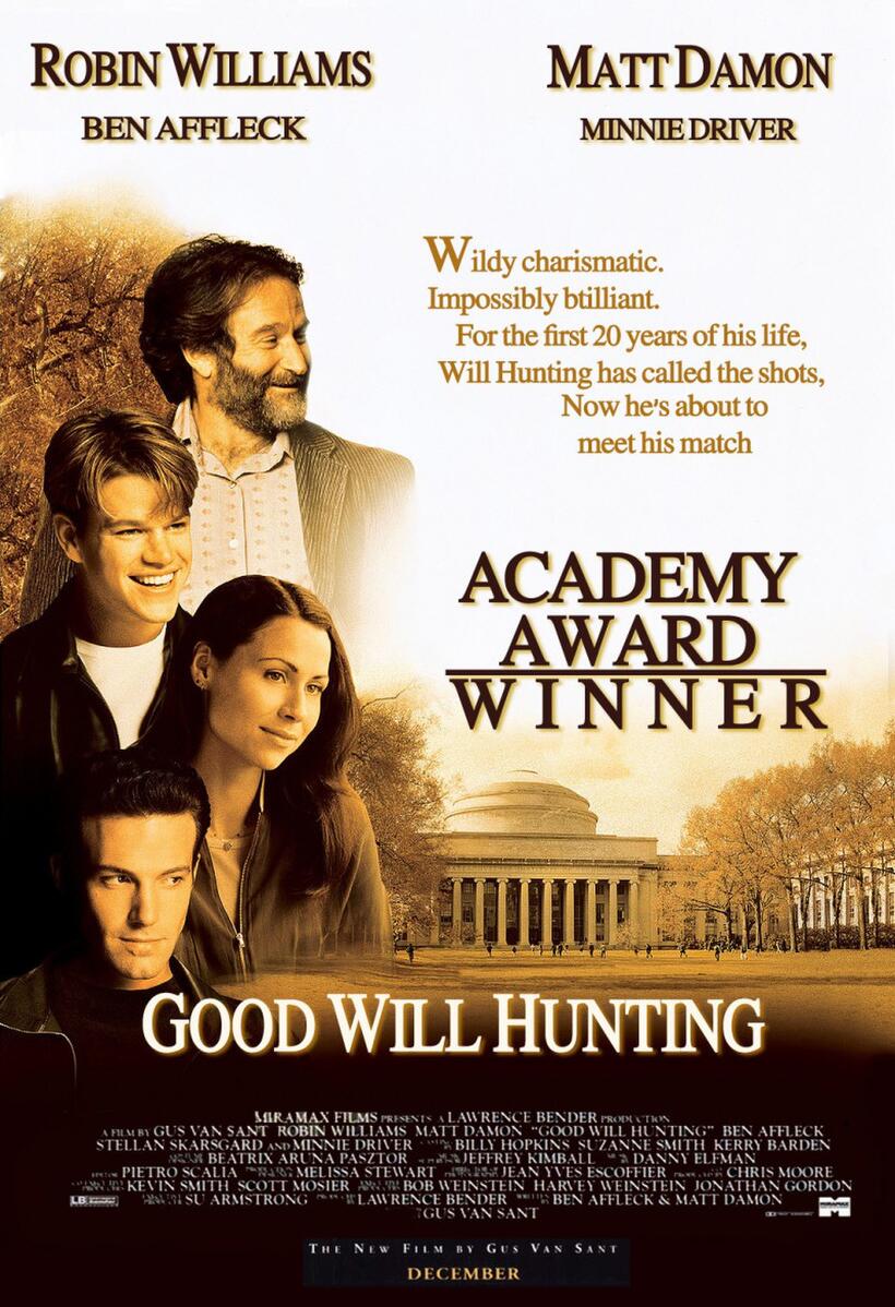 Good Will Hunting Movie Poster – Premium Quality, Made In USA, MOV104
