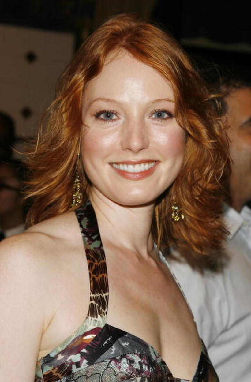 Actress Alicia Witt at the Hollywood premiere of "The Invisible."