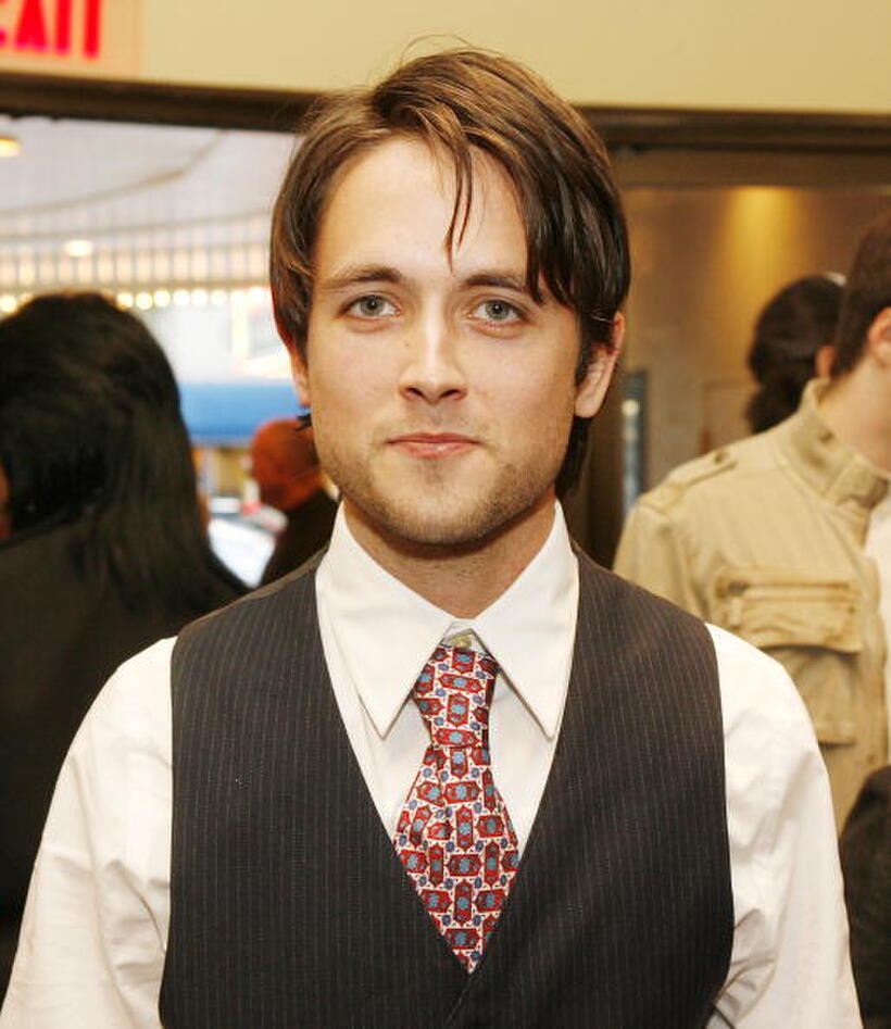 "The Invisible" star Justin Chatwin at the Hollywood premiere.