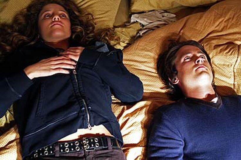 Margarita Levieva and Justin Chatwin in "The Invisible."